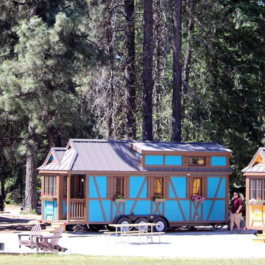 Leavenworth Camping Resort Tiny House Adeline المظهر الخارجي الصورة